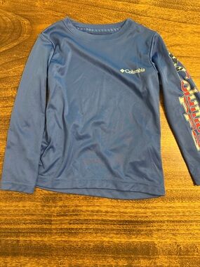 Columbia Kids' Long Sleeve Performance Top — Blue